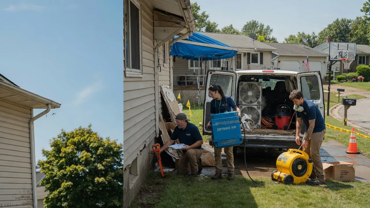 Ceiling Leak Cleanup in Freeburg, PA near me